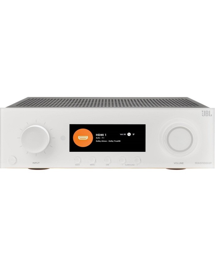 Amplificatore Multicanale 8K  con Dirac Live e WiFi JBL MA9100HP White