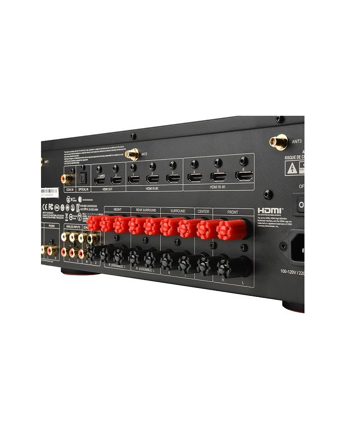 Amplificatore Multicanale 8K  con Dirac Live e WiFi JBL MA9100HP White