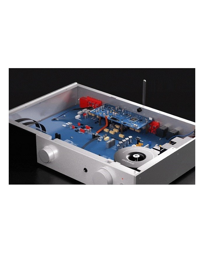 Preamplificatore con DAC ESS Phono MM in classe A Audiolab 9000Q Silver