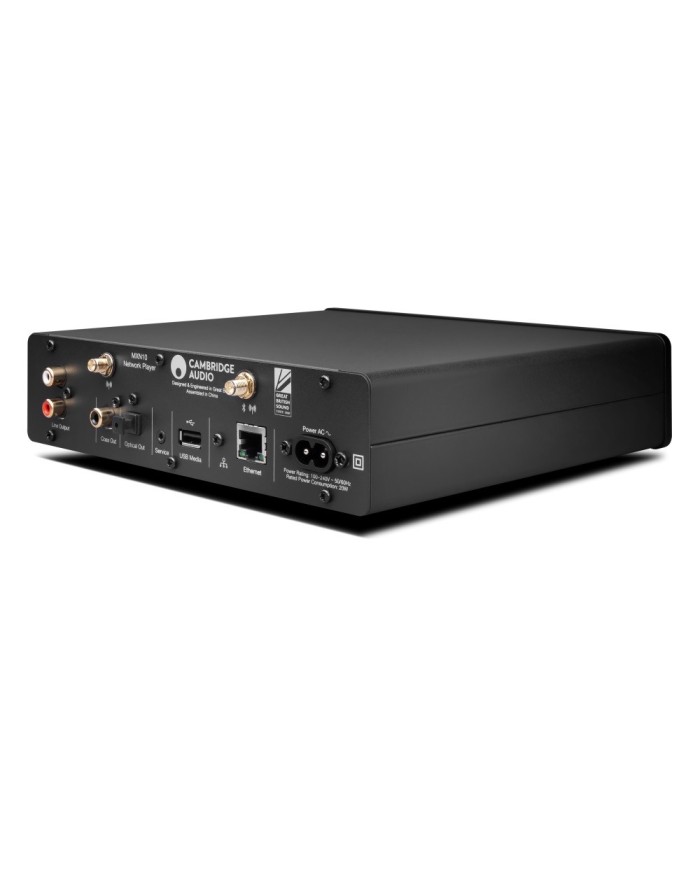 Lettore di rete compatto WiFi e BT DAC Sabre Cambridge Audio MXN10 Nero