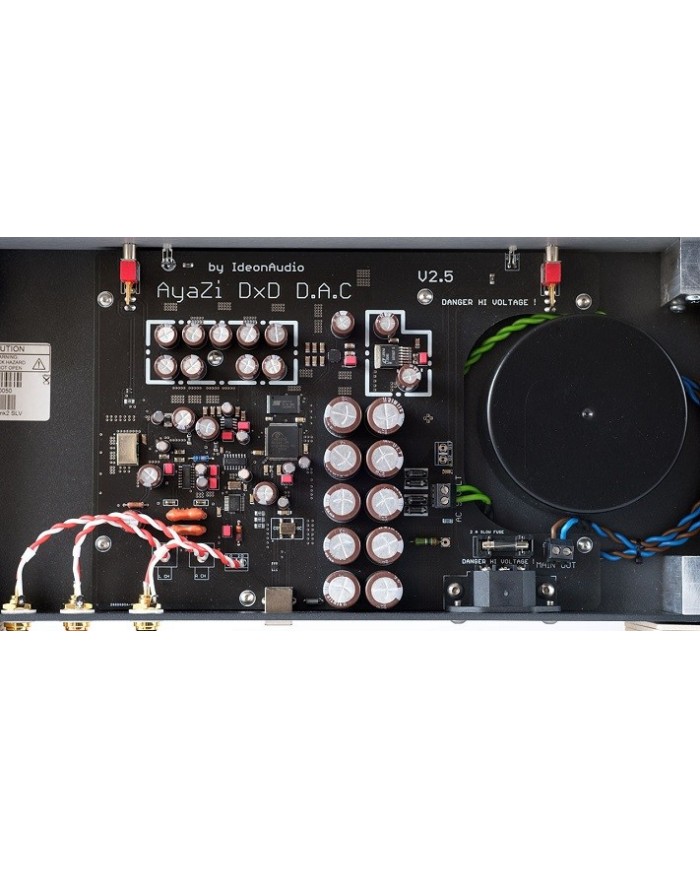 DAC Hiend Femto Clock a basso jitter Ideon Audio Ayazi mk2 DAC Black