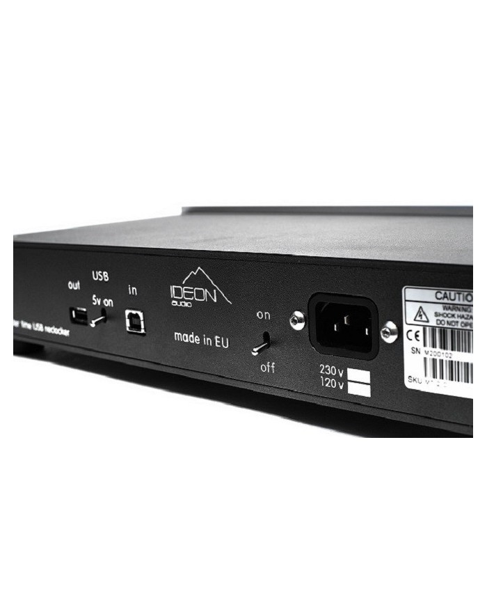 Rigeneratore e reclock USB Ideon Audio 3R Master Time Black Star Black