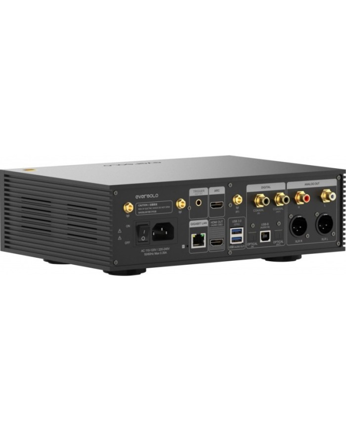 Streamer di rete DAC preamp EverSolo DMP A6 Gen 2 MASTER EDITION Nero