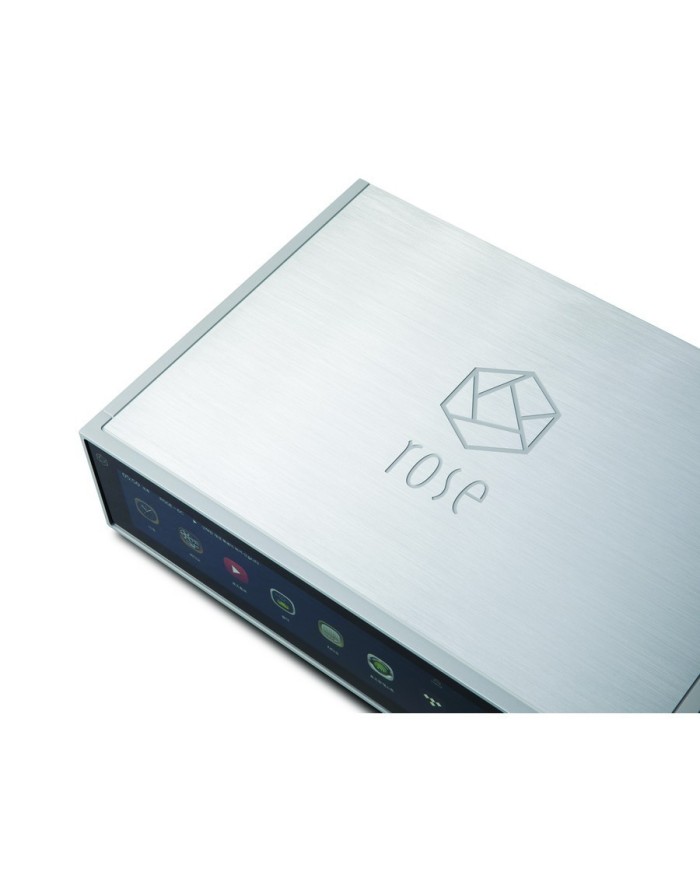 ROSE RS151 Silver Network Streamer e Media Center con DAC ESS Sabre