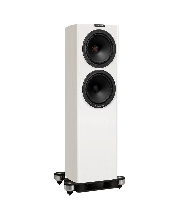 Fyne Audio F703SP Piano Gloss White Diffusori IsoFlare da pavimento