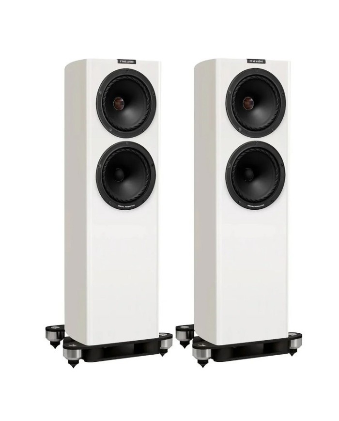 Fyne Audio F703SP Piano Gloss White Diffusori IsoFlare da pavimento
