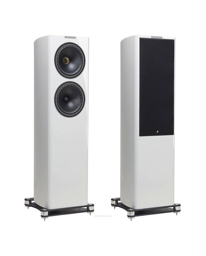 Fyne Audio F702 Piano Gloss White Diffusori da pavimento driver IsoFlare