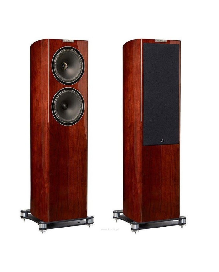Fyne Audio F702 Piano Gloss Walnut Diffusori hiend con driver IsoFlare
