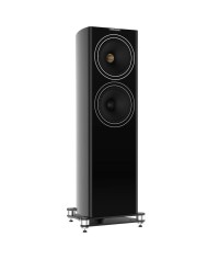 Fyne Audio F703 Piano Gloss Black Diffusore pavimento driver Isoflare