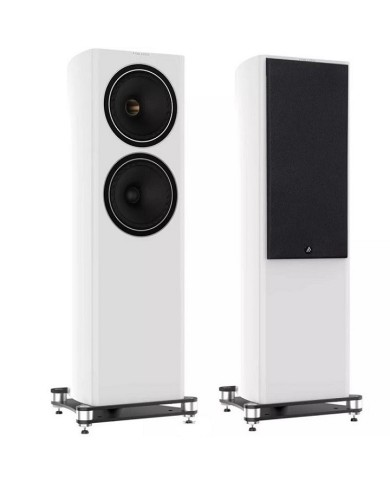 Fyne AudioF703 Piano Gloss White Diffusore da pavimento hiend a 2.5 vie