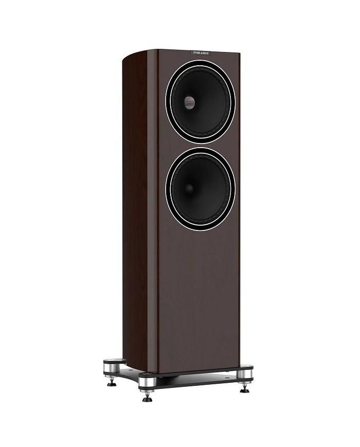 Fyne Audio F704 Piano Gloss Walnut Diffusori hi-end con driver Isoflare