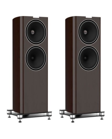 Fyne Audio F704 Piano Gloss Walnut Diffusori hi-end con driver Isoflare