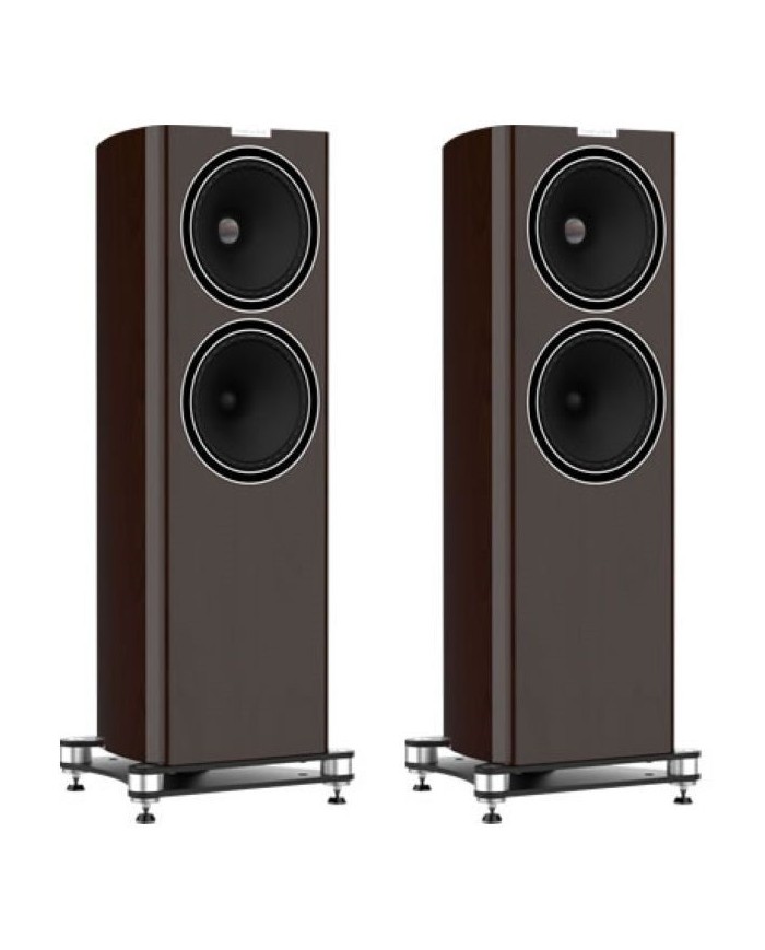 Fyne Audio F704 Piano Gloss Walnut Diffusori hi-end con driver Isoflare