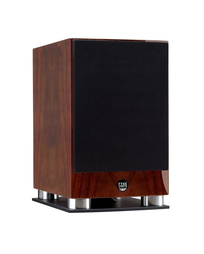 Fyne Audio F500SP Piano Gloss Walnut Diffusori da stand driver IsoFlare