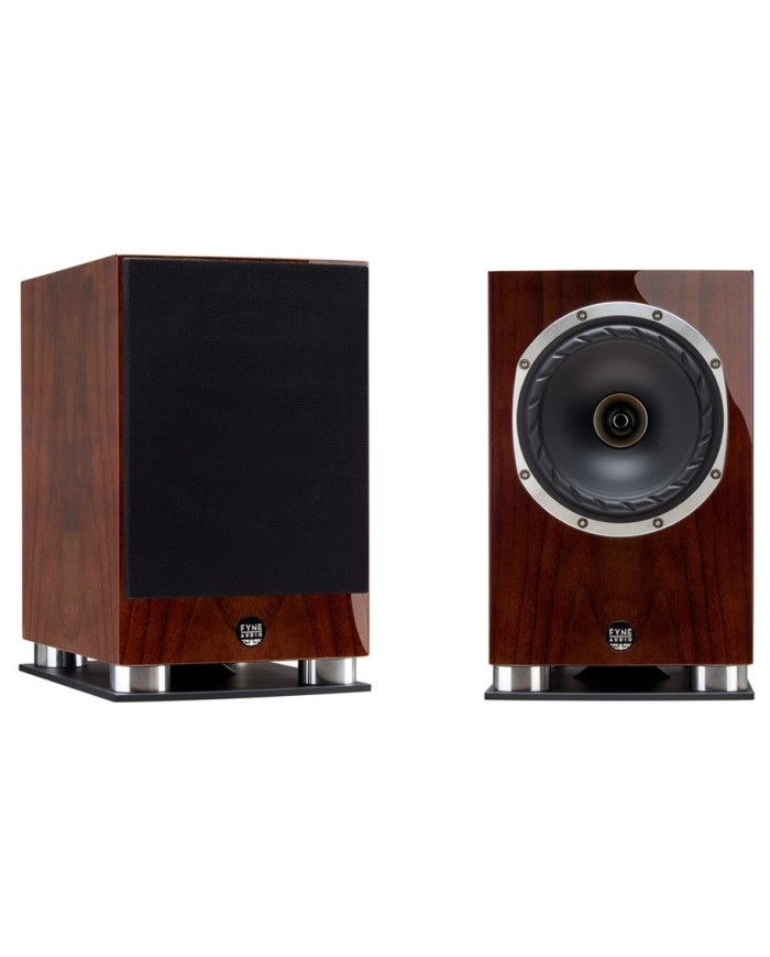 Fyne Audio F500SP Piano Gloss Walnut Diffusori da stand driver IsoFlare