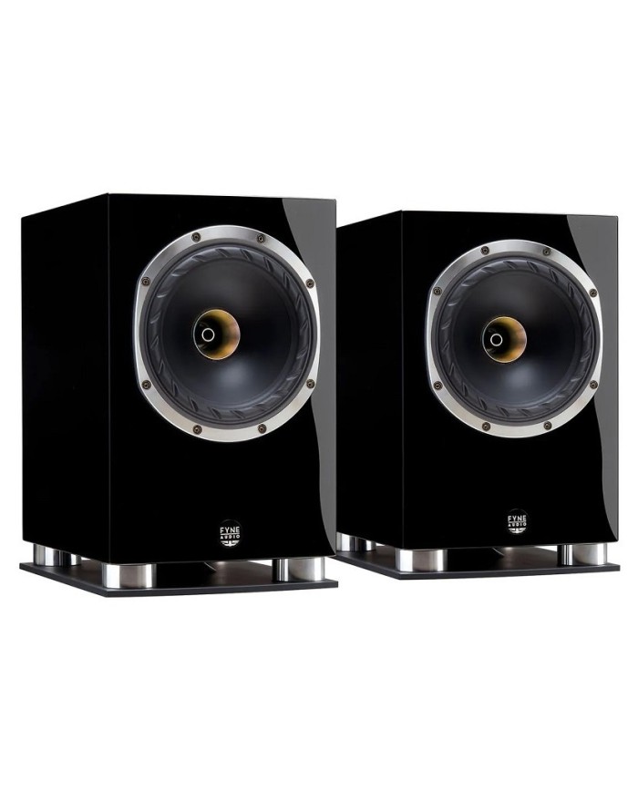 Fyne Audio F500SP Piano Gloss Black Diffusori 2 vie con driver IsoFlare