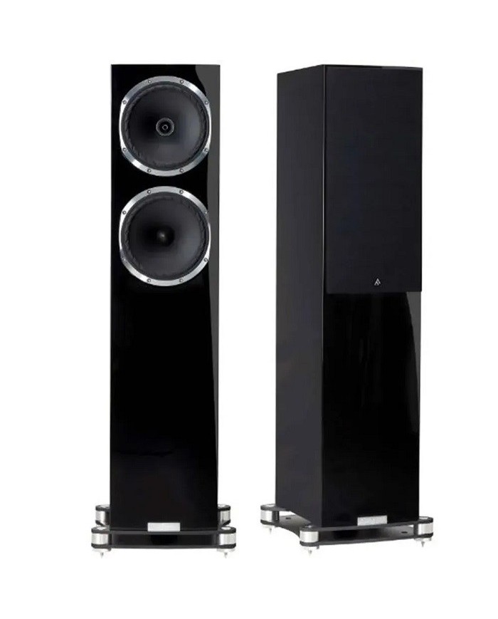 Fyne Audio F502SP Piano Gloss Black Diffusori 2.5 vie driver Isoflare