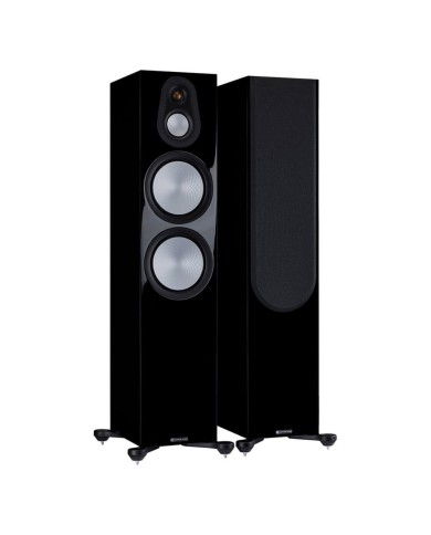 Monitor Audio Silver 500 7G Black Gloss Coppia di diffusori da pavimento