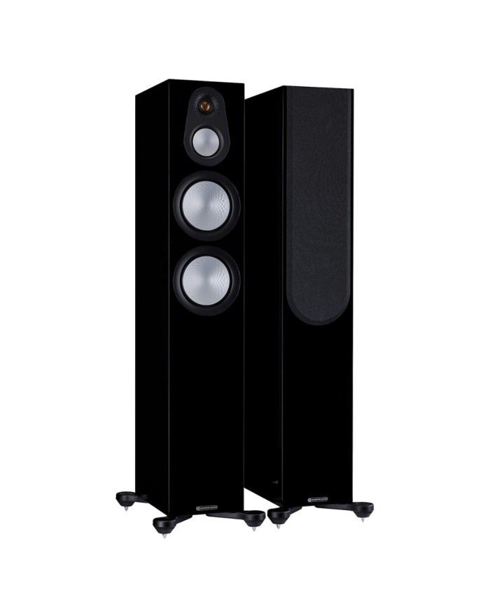 Monitor Audio Silver 300 7G Black Gloss Coppia di diffusori da pavimento