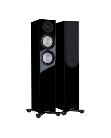 Monitor Audio Silver 200 7G Black Gloss Coppia di diffusori da pavimento