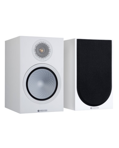 Monitor Audio Silver 100 7G White Satin Coppia di diffusori da scaffale