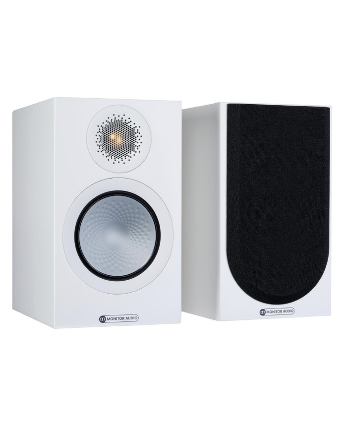 Monitor Audio Silver 50 7G White Satin Coppia di diffusori da scaffale