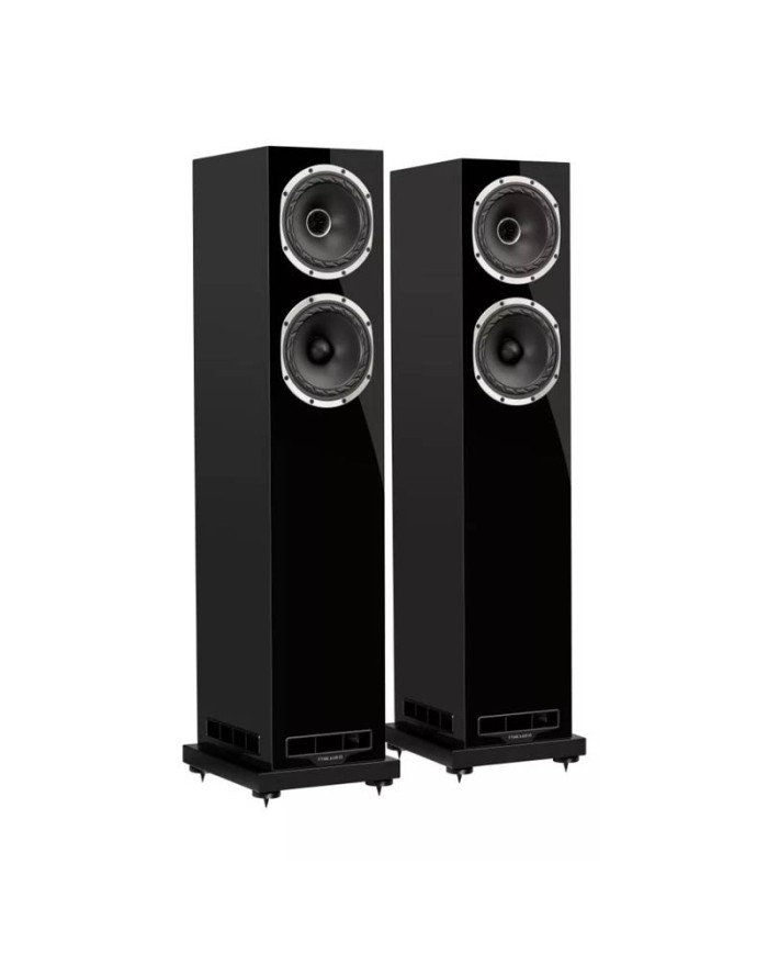 Fyne Audio F501S Nero Laccato diffusori da pavimento 2.5 vie Isoflare