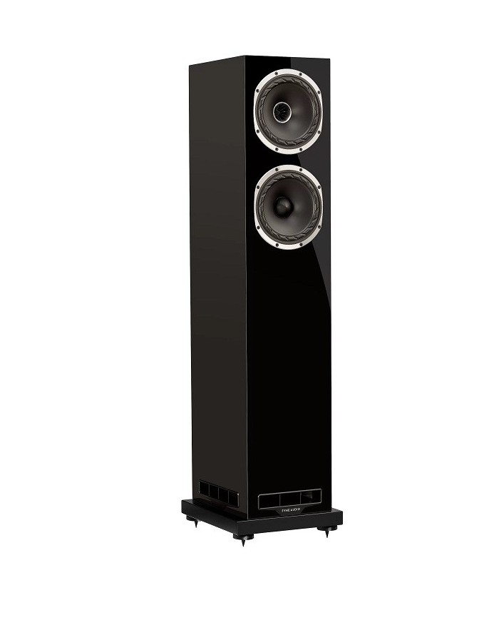 Fyne Audio F501S Nero Laccato diffusori da pavimento 2.5 vie Isoflare