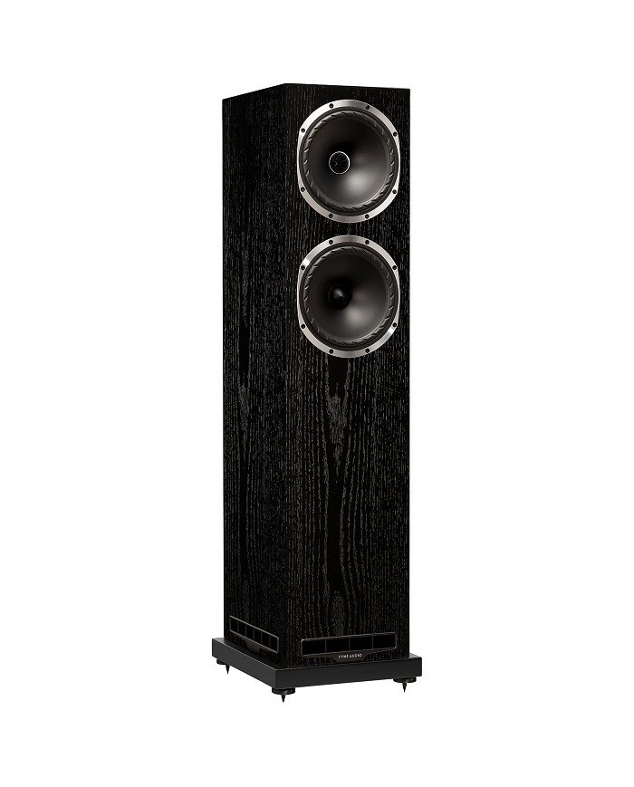 Fyne Audio F502S Nero Quercia Diffusori da pavimento driver Isoflare