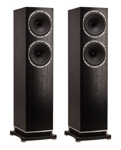 Fyne Audio F502S Nero Quercia Diffusori da pavimento driver Isoflare