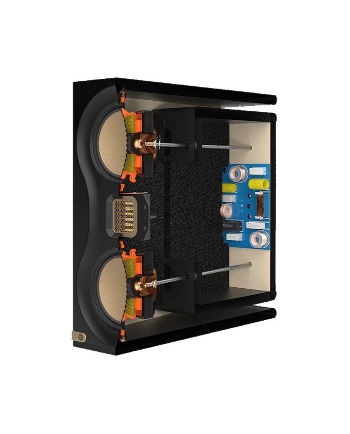 Monitor Audio Studio 89 Nero Lucido Diffusori da scaffale driver MTM