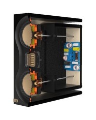 Monitor Audio Studio 89 Nero Lucido Diffusori da scaffale driver MTM