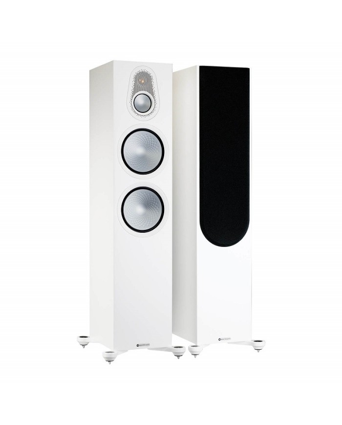 Monitor Audio Silver 500 7G White Satin Diffusori da pavimento a 3 vie
