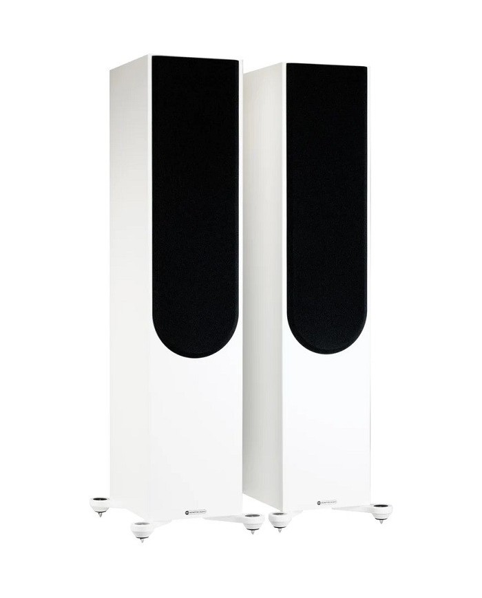 Monitor Audio Silver 500 7G White Satin Diffusori da pavimento a 3 vie