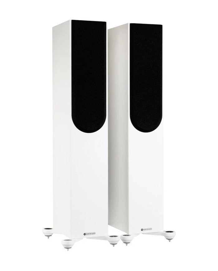 Monitor Audio Silver 300 7G White Satin Coppia diffusori da pavimento