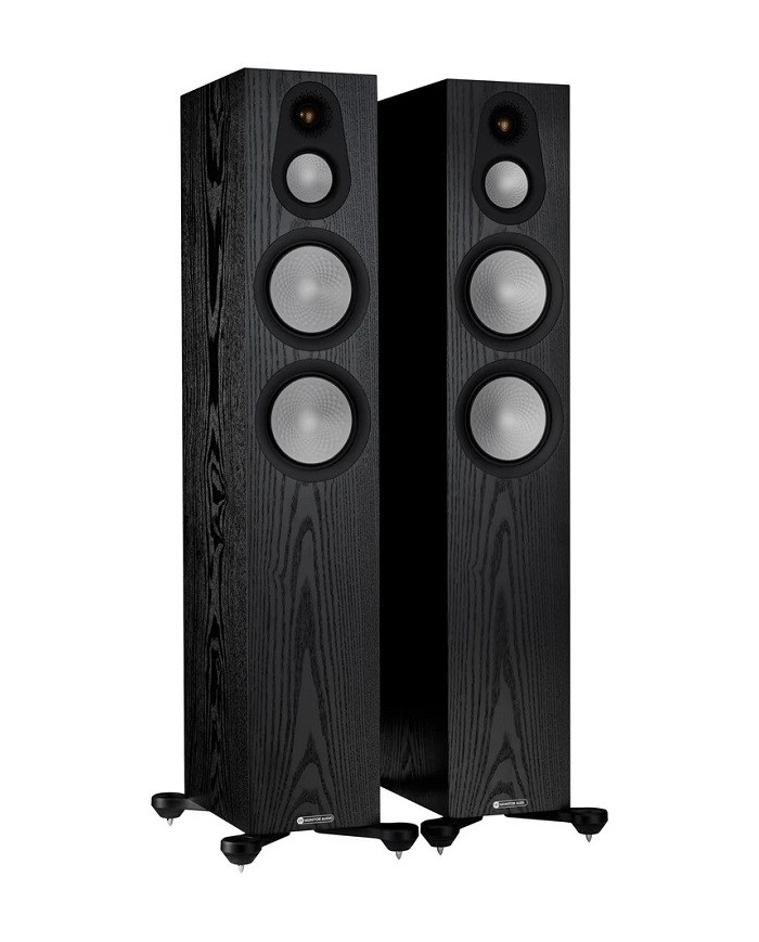 Monitor Audio Silver 300 7G Black Oak Diffusori da pavimento bass reflex