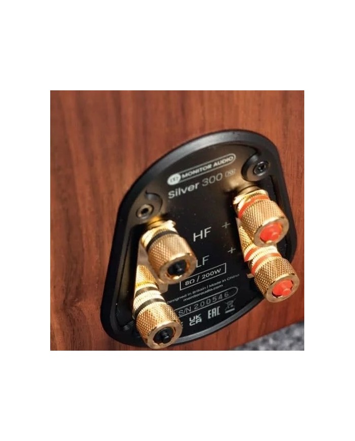 Monitor Audio Silver 300 7G Natural Walnut Diffusori da pavimento 3 vie