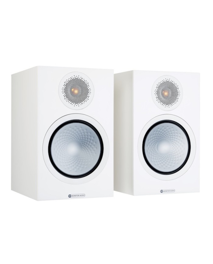 Monitor Audio Silver 100 7G White Satin Diffusori da scaffale a 2 vie