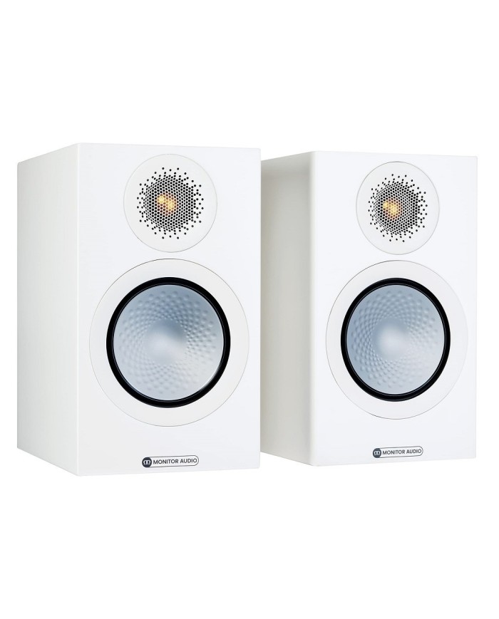 Monitor Audio Silver 50 7G White Satin Coppia di diffusori da scaffale