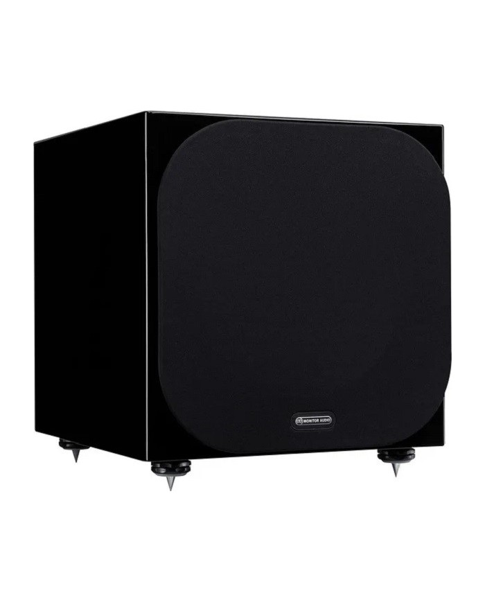 Monitor Audio Silver W12 6G High Black Gloss Subwoofer attivo da 12"