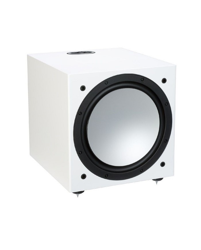 Monitor Audio Silver W12 6G White Satin Subwoofer attivo da 12" 500 W