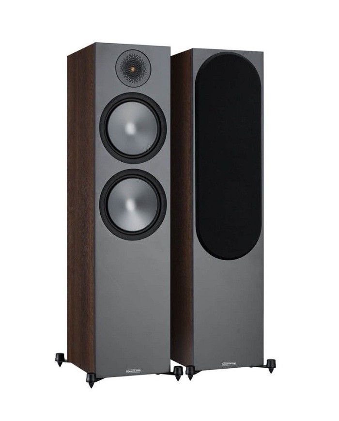 Monitor Audio Bronze 500 6G Walnut Diffusori da pavimento bass reflex