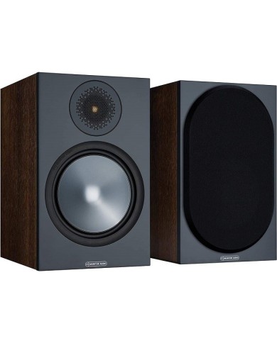 Monitor Audio Bronze 100 6G Walnut Diffusori da scaffale bass reflex