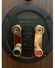 Monitor Audio Bronze 100 6G Walnut Diffusori da scaffale bass reflex