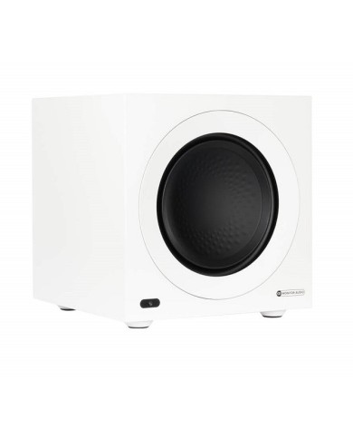 Monitor Audio Anthra  W10 Satin White Subwoofer attivo con woofer C-CAM
