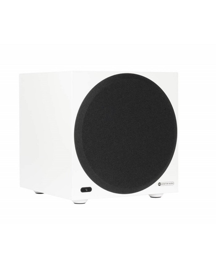 Monitor Audio Anthra  W10 Satin White Subwoofer attivo con woofer C-CAM