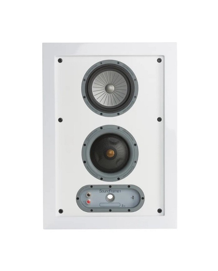 Monitor Audio SoundFrame 1 In-Wall White Diffusore da Parete a 3 vie