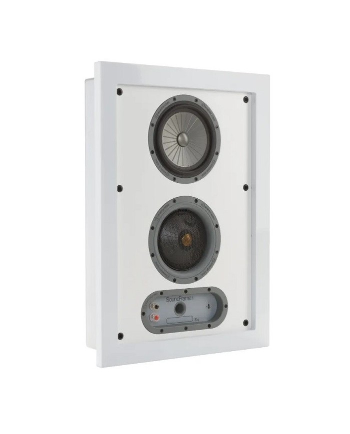 Monitor Audio SoundFrame 1 In-Wall White Diffusore da Parete a 3 vie