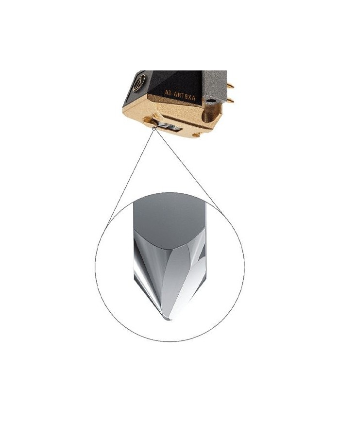 Audio-Technica AT-ART9XA Testina MC con stilo Shibata e cantilever boro