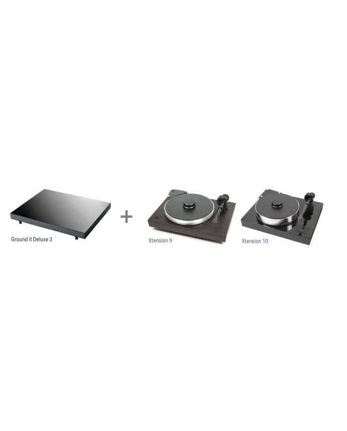 PRO-JECT GROUND IT DELUXE 3 BASE ANTIRISONANTE SIGILLATA GARANZIA ITALIA